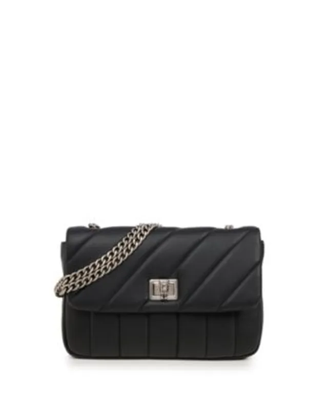 KARL LAGERFELD PARIS Lafayette Leather Shoulder Bag - Macy's