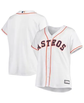 Houston Astros Jose Altuve White 2023 Gold Collection Replica Jersey