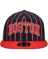 New Era Flat Brim 9FIFTY Team Arch Boston Red Sox MLB Red and Navy