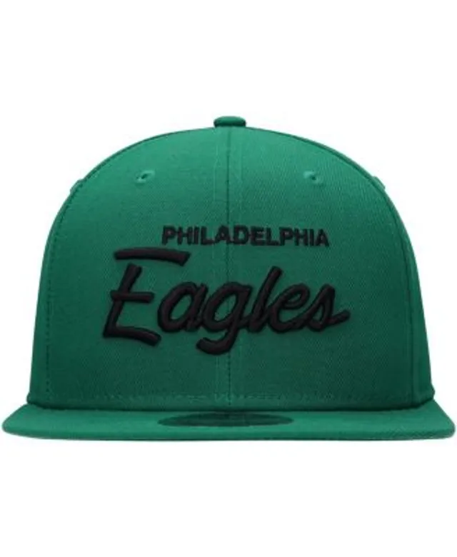 Men's New Era Kelly Green Philadelphia Eagles Omaha Throwback