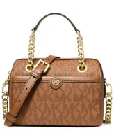 Michael Kors Signature Greenwich Crossbody - Macy's