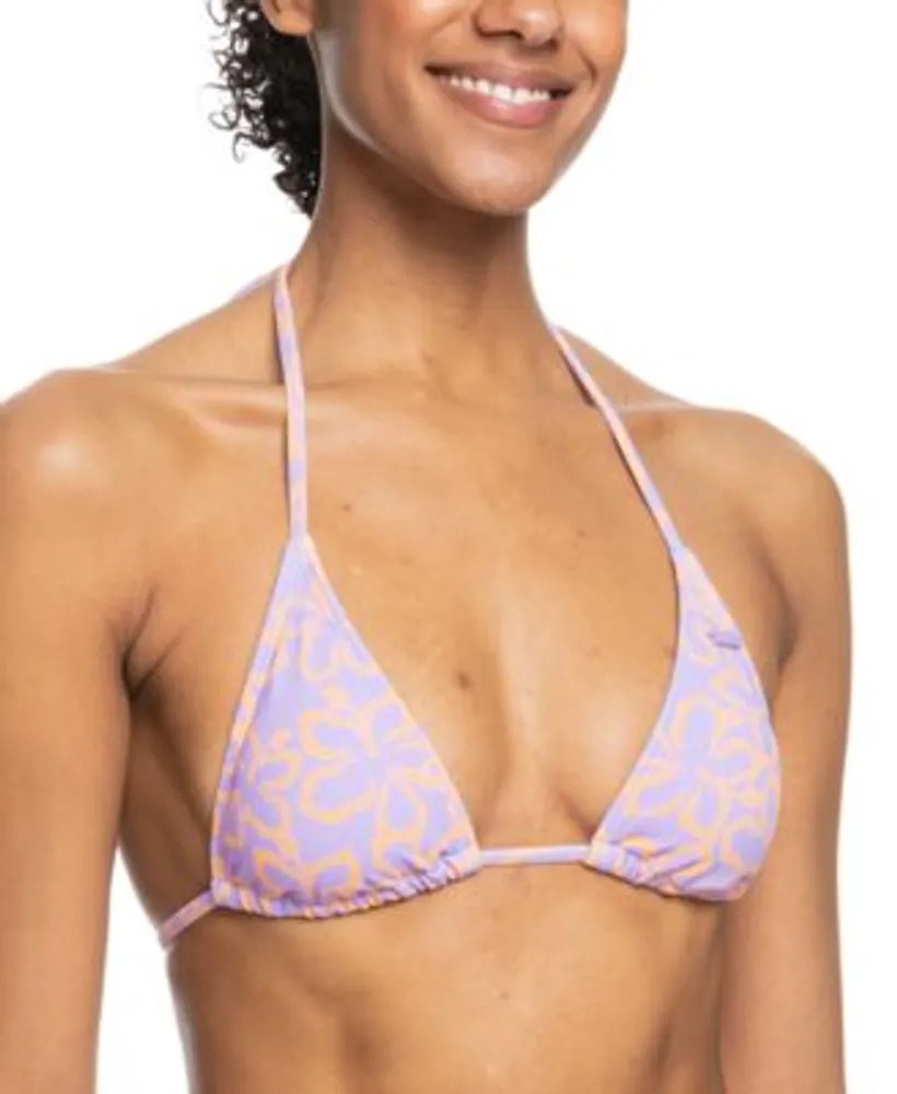 zuurstof Verleden achter Roxy Juniors' Hawaiian Heat Elongated Triangle Bikini Top | The Shops at  Willow Bend