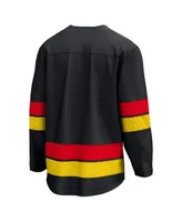 Vancouver Canucks Fanatics Branded Premier Breakaway Heritage Jersey - Black