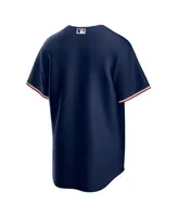 Men's Navy Minnesota Twins Jersey Muscle Sleeveless Pullover