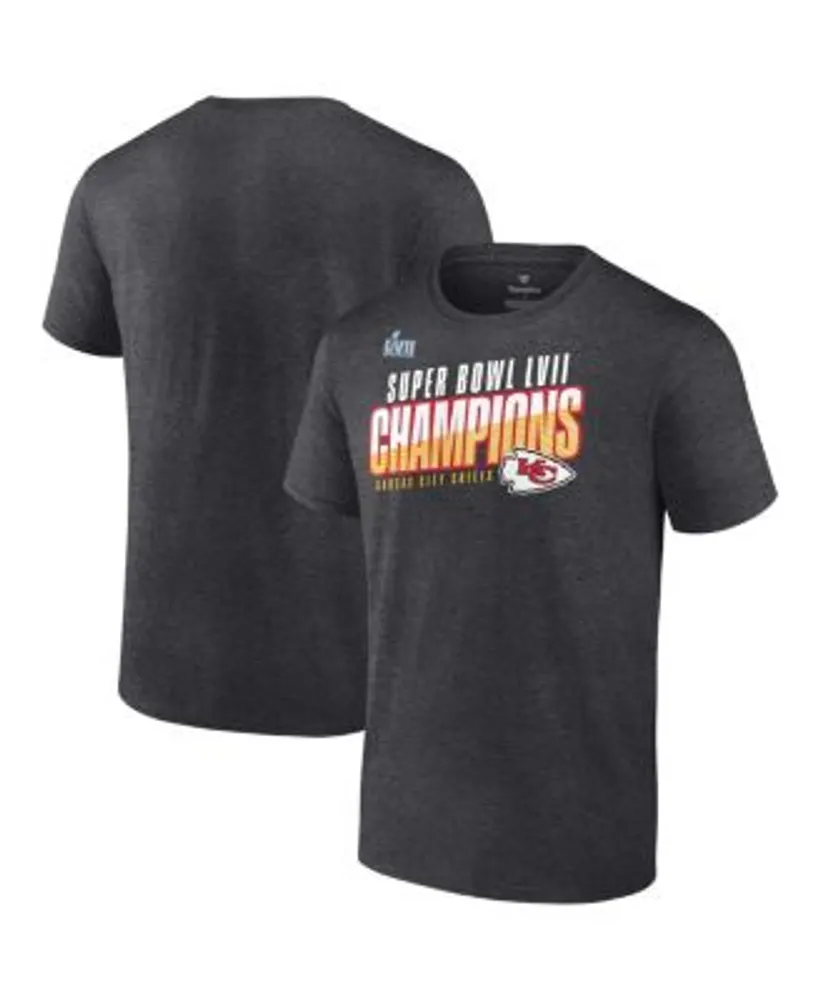 Kansas City Chiefs Nike Super Bowl LVII Champions Roster T-Shirt - Heather  Gray