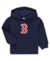 Outerstuff Youth Navy Boston Red Sox Team Primary Logo Pullover Hoodie