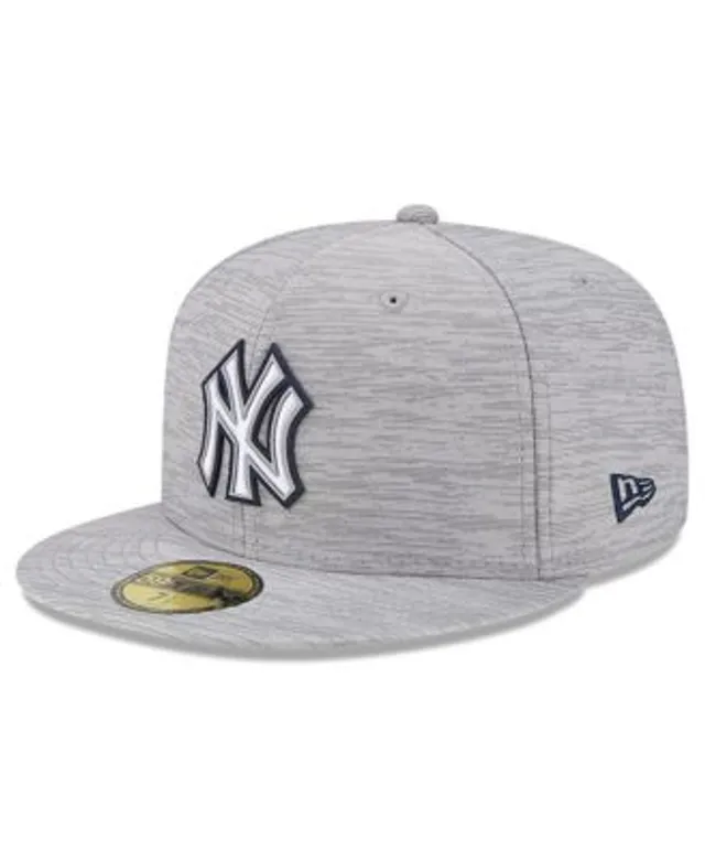 New York Yankees New Era 2009 World Series Champions Letterman 59FIFTY  Fitted Hat - Navy/Gray