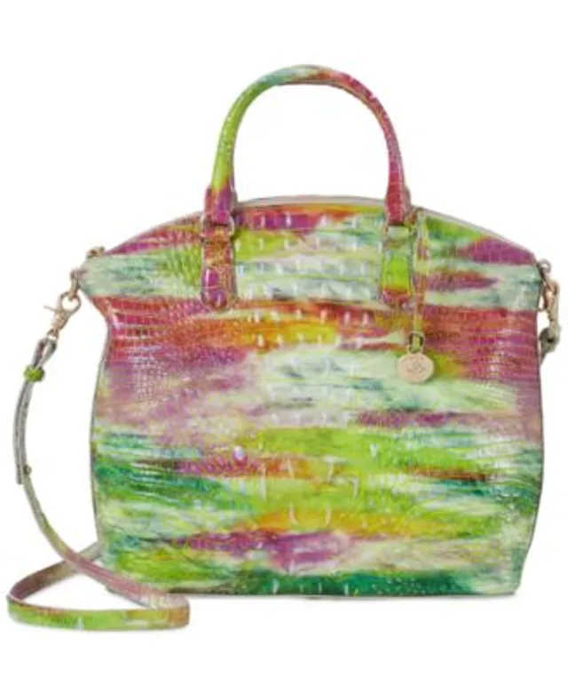 Brahmin Duxbury Daylily Volute Medium Leather Satchel