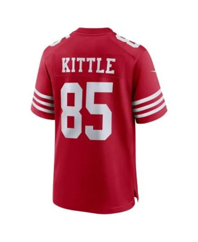 Men's Nike George Kittle Scarlet San Francisco 49ers Vapor F.U.S.E. Limited Jersey Size: Small