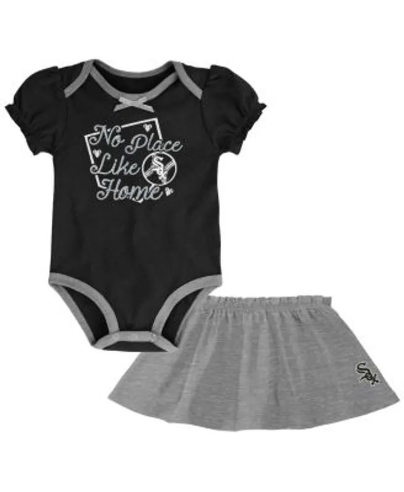 Girls Newborn & Infant Las Vegas Raiders Black/Heathered Gray All