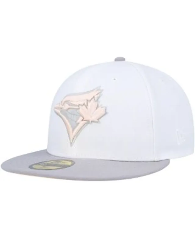 Men's New Era White Toronto Blue Jays 25th Anniversary Vice 59FIFTY Fitted Hat