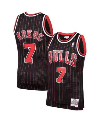 Men's Mitchell & Ness Toni Kukoc White Chicago Bulls Suite Sensations  Player T-Shirt
