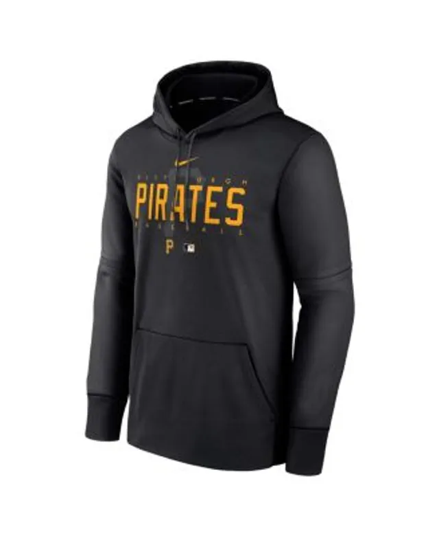 Nike Pittsburgh Pirates Mens Black Authentic Therma Hood