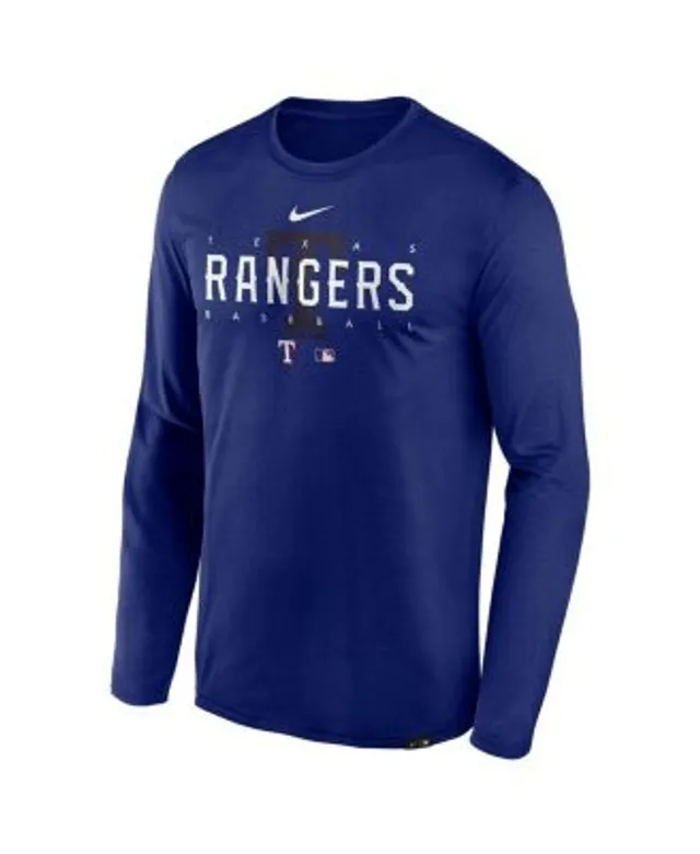 Nike Men's Kansas City Royals Royal Authentic Collection Legend Long Sleeve  T-Shirt