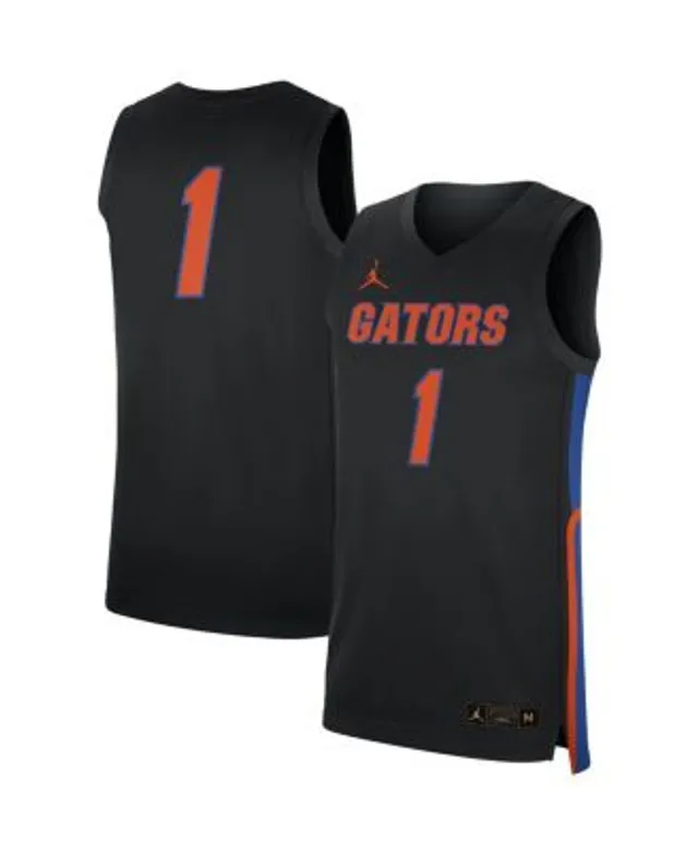 Florida Gators Nike Replica Full-Button Baseball Jersey - Black