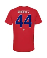 Men's Seattle Mariners Julio Rodriguez Nike Navy Name & Number T-Shirt