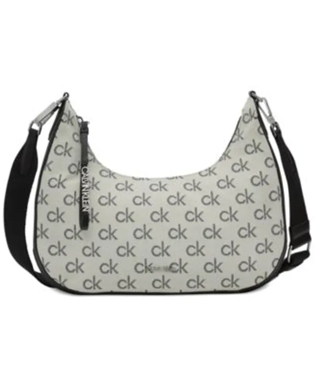 Calvin Klein Hayden mini crossbody bag white, chain, small purse