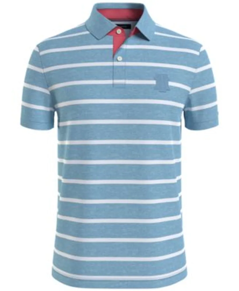 Oost Timor Assortiment Verdorde Tommy Hilfiger Men's Classic Fit Striped Short-Sleeve Ivy Polo Shirt |  Foxvalley Mall
