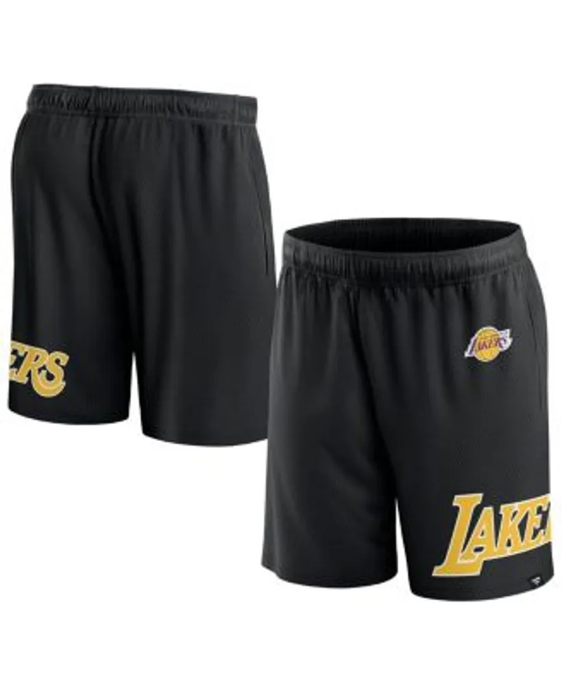 Mens Los Angeles Lakers adidas Black Swingman Shorts