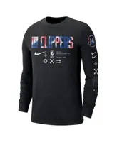 Men's Nike Gray LA Clippers Essential Practice Performance T-Shirt