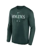 Nike Men's Oakland Athletics Practice T-Shirt - Macy's