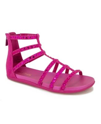 Women's Slim Jewel Gladiator Flat Sandals