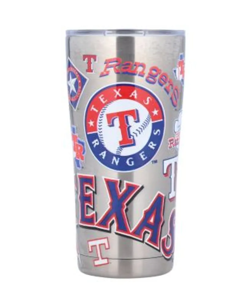 Texas Rangers 16oz Logo Wrap Tumbler