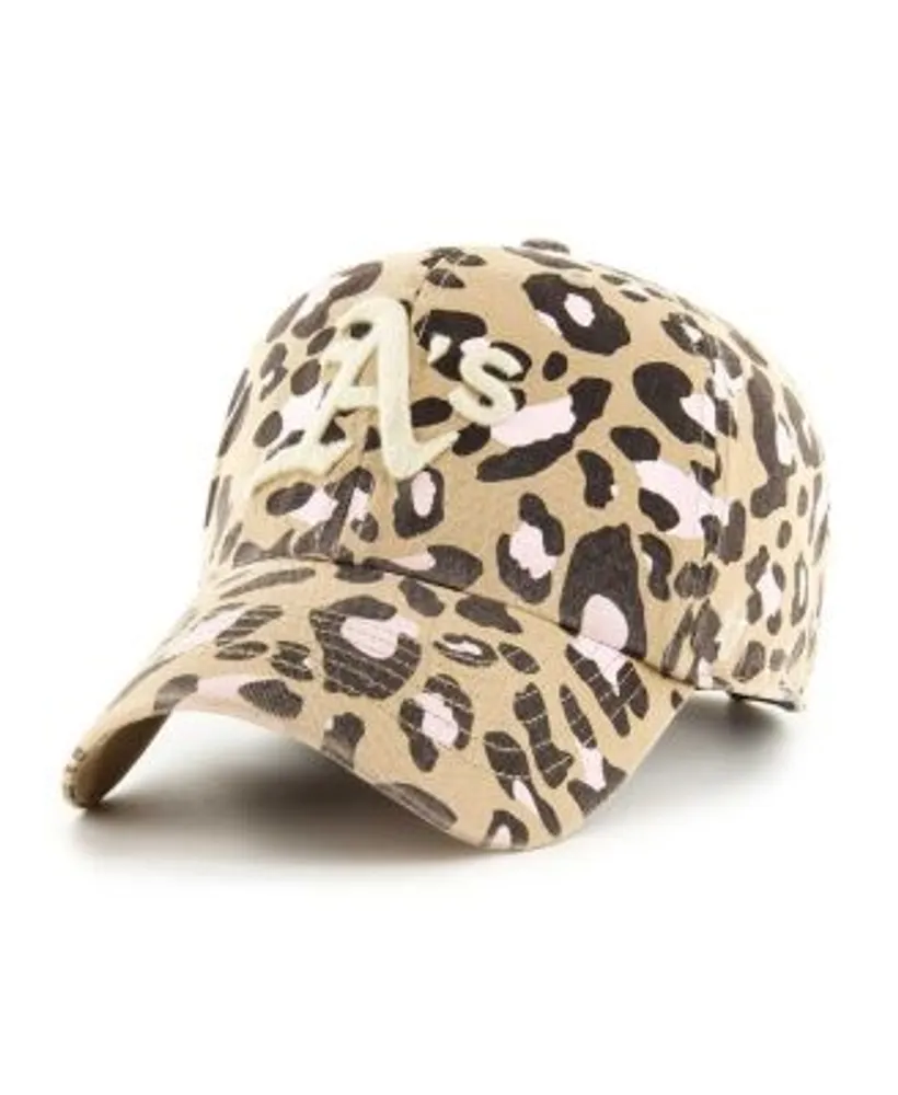 Women's '47 Tan Detroit Tigers Cheetah Clean Up Adjustable Hat