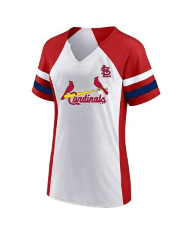 St. Louis Cardinals Touch Women's Lead Off Notch Neck T-Shirt