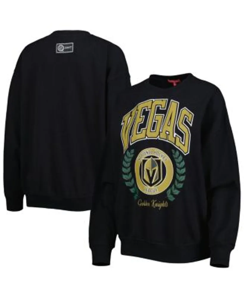 Men's adidas Black Vegas Golden Knights Jersey Lace-Up Pullover Hoodie