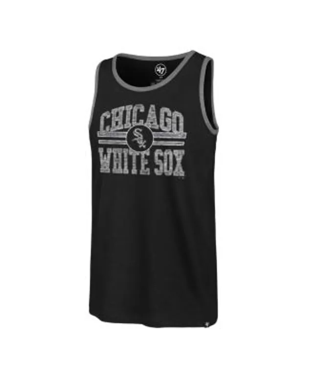 Profile Men's Heathered Gray Chicago White Sox Big and Tall Jersey Muscle Tank  Top