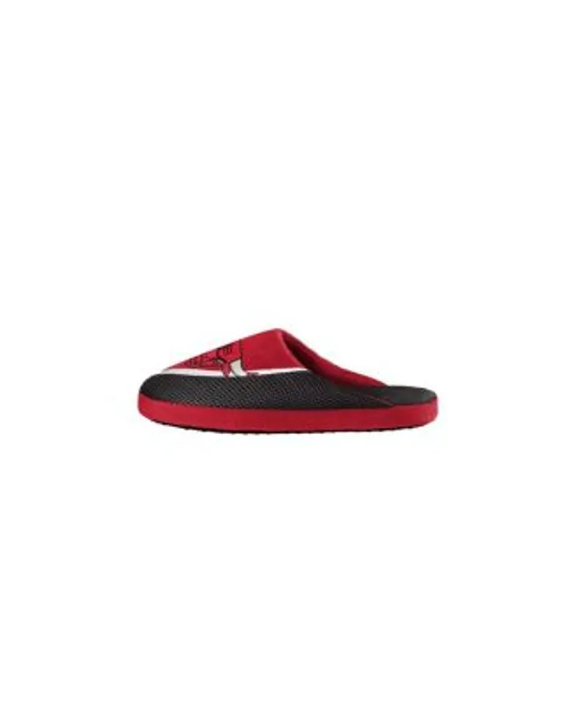 Men's St. Louis Cardinals FOCO Big Logo Colorblock Mesh Slippers