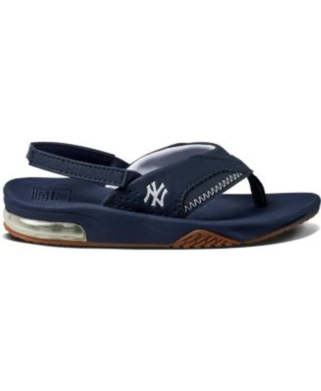 Reef Men's Fanning x MLB Slide Sandals - New York Yankees 11