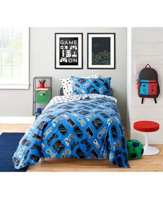 Gamer 100% Organic Cotton Queen Bed Set