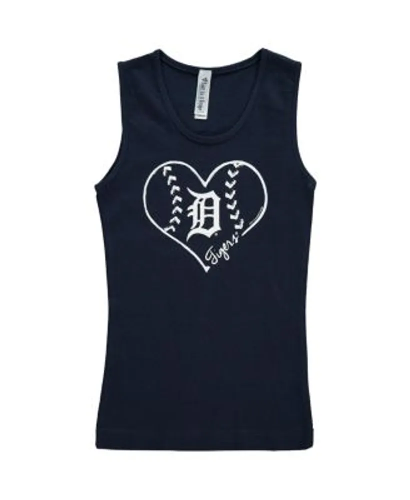 Detroit Tigers Gray Big Blue Tigers Tank Top