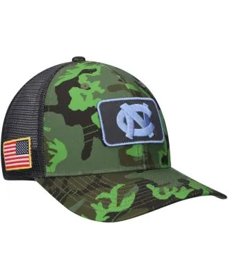 Men's Nike Camo North Carolina Tar Heels Team Baseball True Performance  Fitted Hat