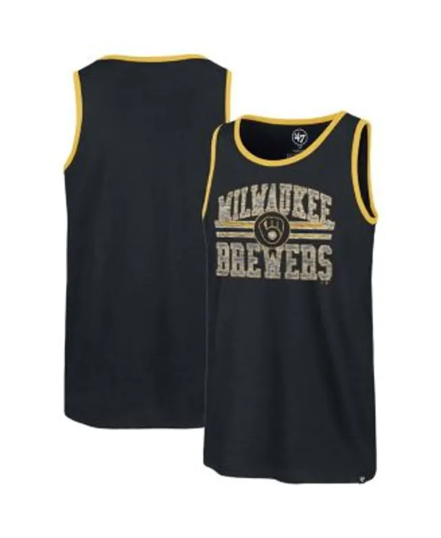 Milwaukee Brewers V-Neck Jersey - Gray