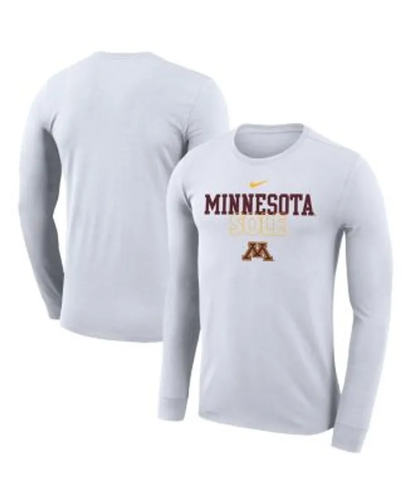 Minnesota Vikings Nike Throwback Raglan Long Sleeve T-Shirt - Black/Purple