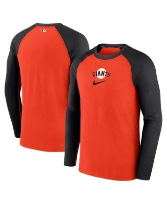 Nike / Men's Seattle Mariners Cream Cooperstown Raglan Three-Quarter Sleeve  Shirt