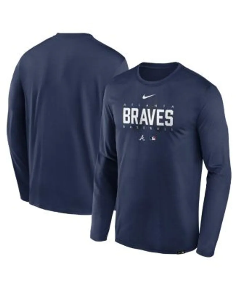 Atlanta Braves Nike Authentic Collection DRI-FIT Velocity T-Shirt - Mens