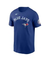 Toronto Blue Jays Youth Distressed Logo T-Shirt - Royal Size: Medium