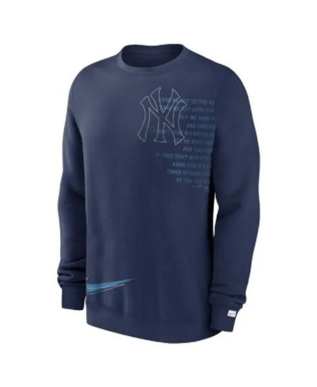 Men's New York Yankees Nike Pregame Performance Sweatshirt (Navy Large) for  sale online