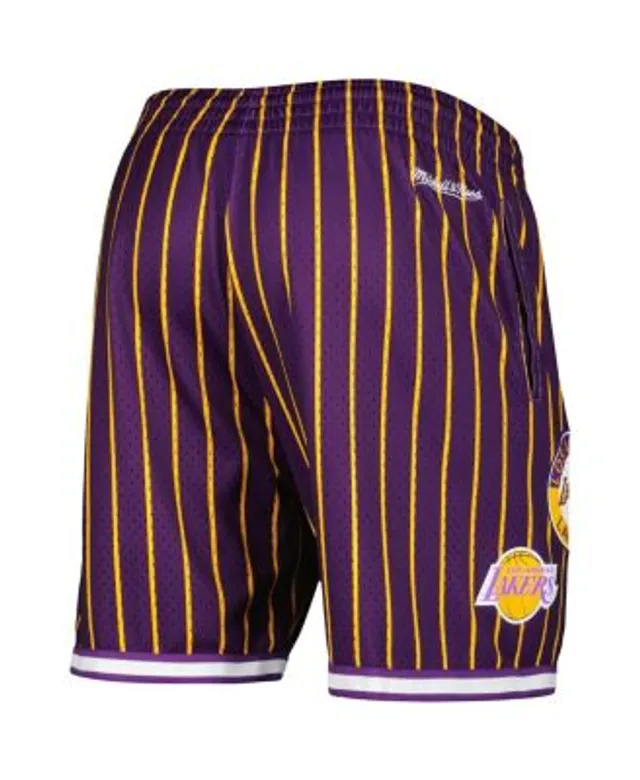 NBA M&N CITY COLLECTION MESH SHORT LAKERS 'PURPLE / GOLD