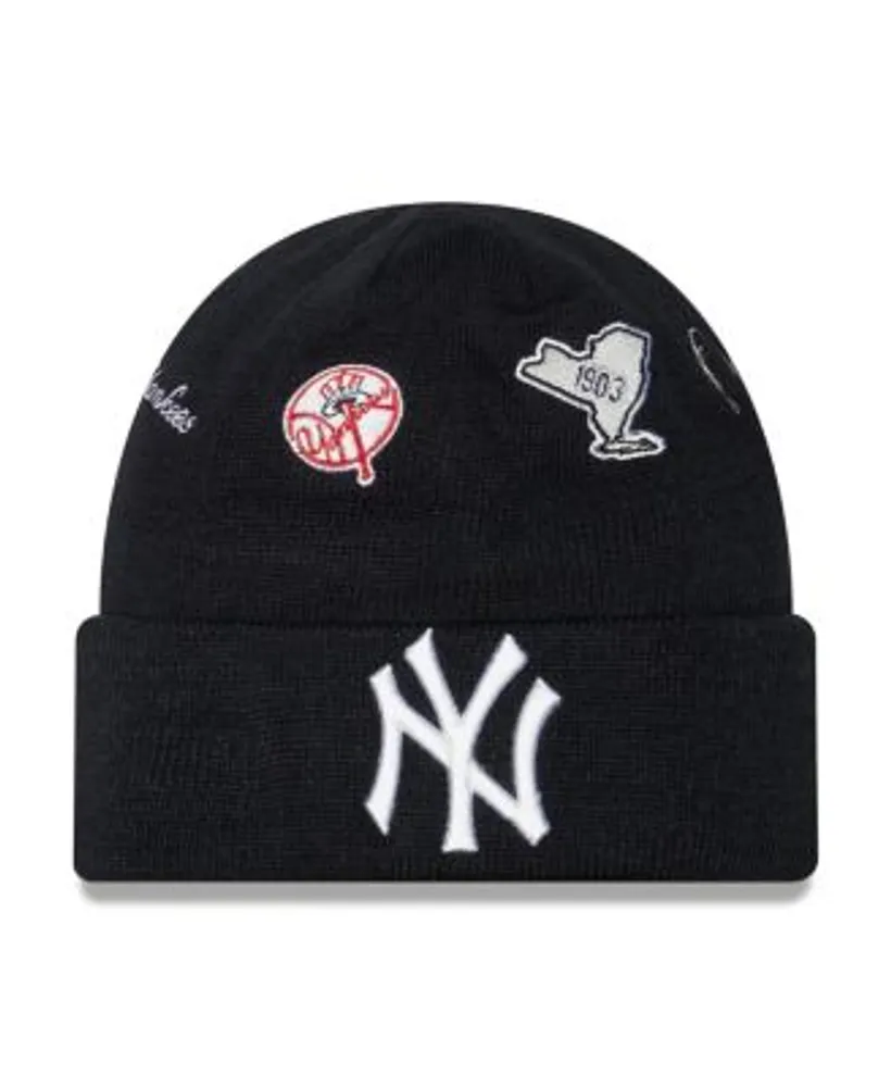 New Era Women's New York Yankees Navy Toasty Knit