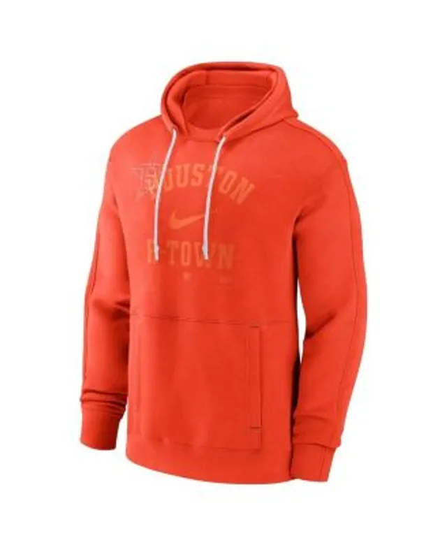 Men's Nike Navy/Orange Houston Astros Authentic Collection Performance  Hoodie