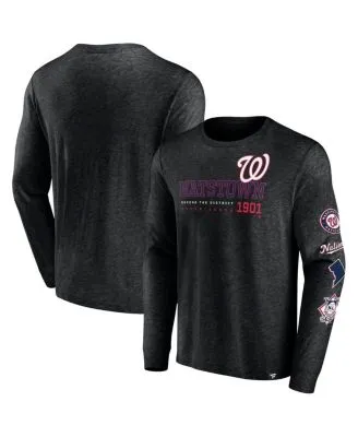 Fanatics Branded Black Milwaukee Brewers High Whip Pitcher Long Sleeve T- shirt