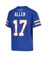 Josh Allen Buffalo Bills Youth White Replica Player Jersey