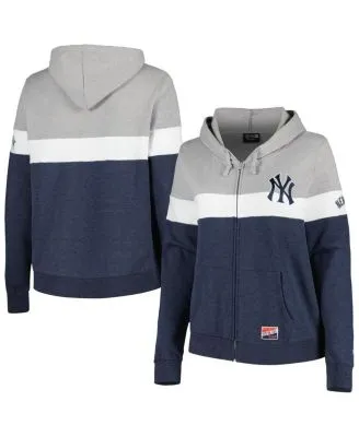  MLB Fleece New York Yankees Blocks Blue/Red/White