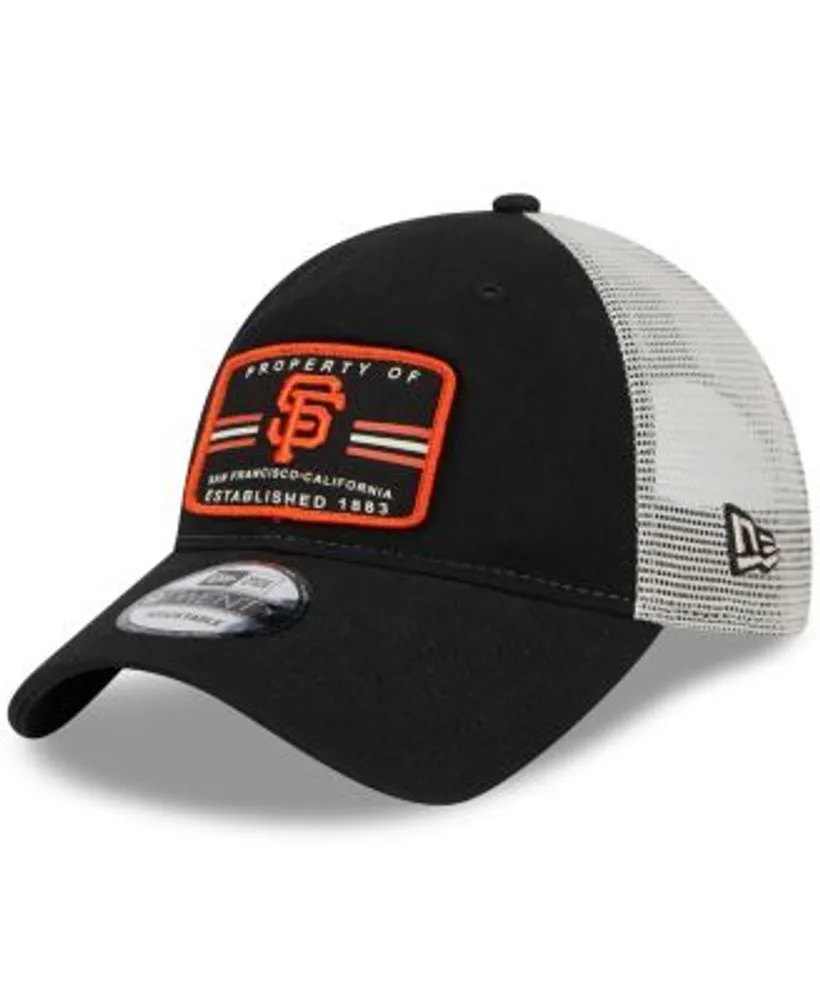 New Era Men's Black San Francisco Giants Property Trucker 9TWENTY