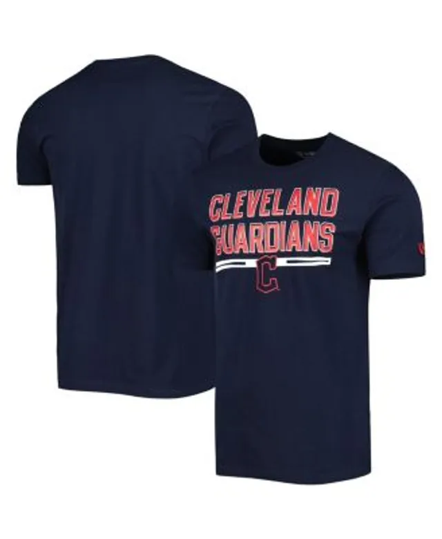 Men's Fanatics Branded Navy Cleveland Guardians Team Long Sleeve T-Shirt 